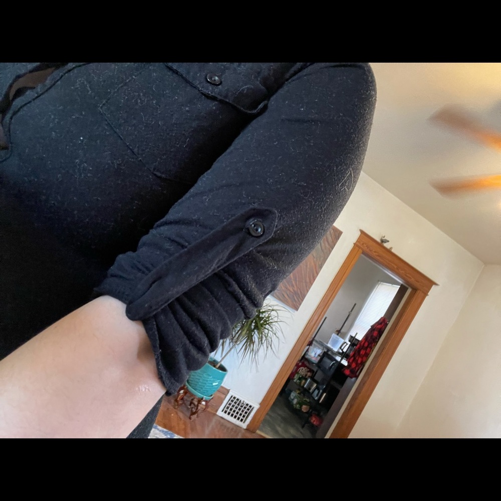 Black collared dress/shirt, last chance-donating 9/15 - Picture 8 of 9